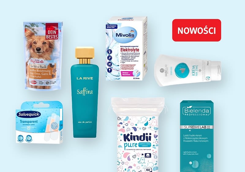 Nowości produktowe w drogerii dm