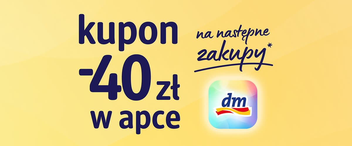 Kupon -40 zł w apce