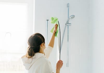 Czyszczenie prysznica i kabiny prysznicowej