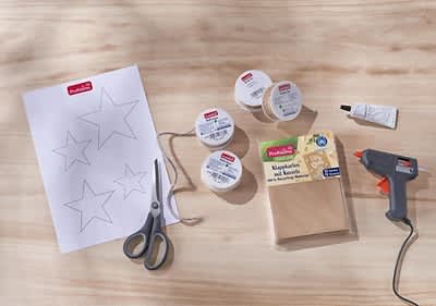 Sternanhänger Material