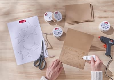 Sternanhänger Anleitung Schritt 1