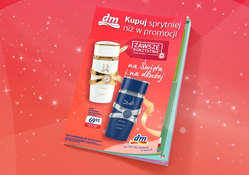 Perfumy lattafa dla niej i dla niego na czerwonym tle w cenie 69,95