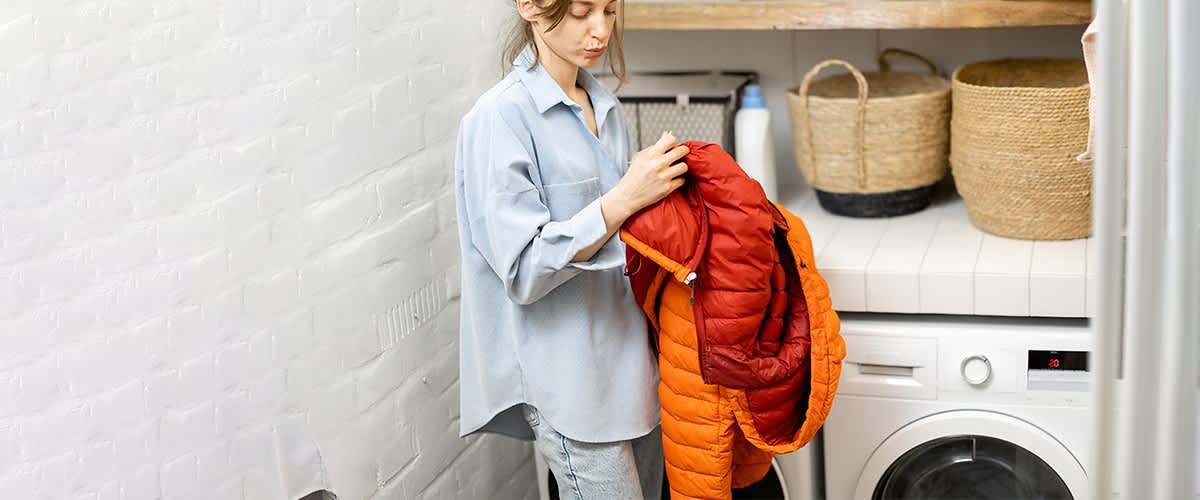 Pranie i suszenie kurtek puchowych