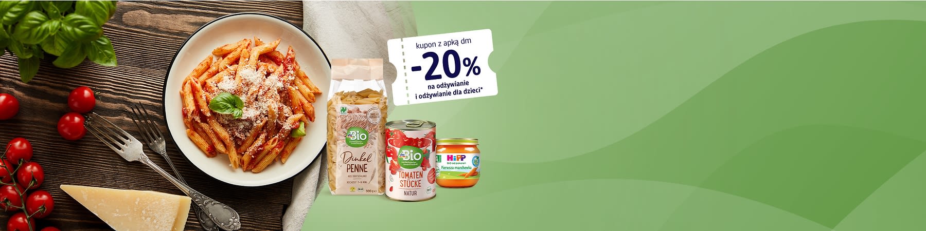 Zdrowe odżywianie w dm! Kupon -20%