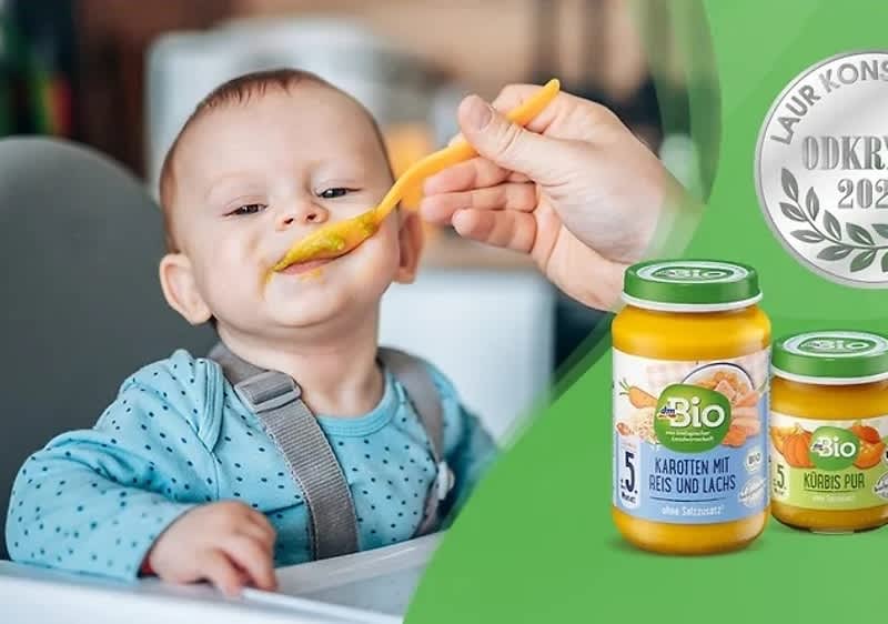 dmBio z Laurem Konsumenta w kategorii dania gotowe dla dzieci