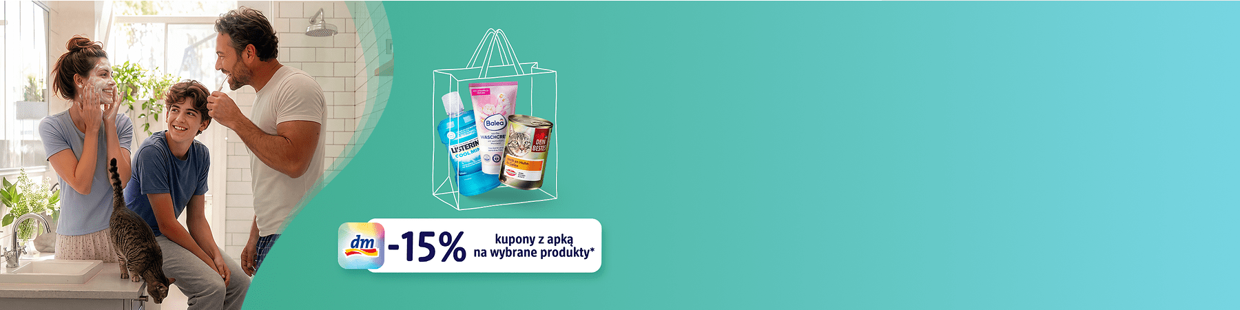 Kupony z apką dm