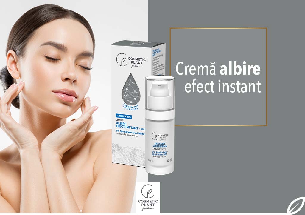 Cosmetic Plant_Cremă albire efect instant SPF 30, 30 ml