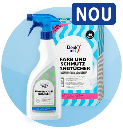 Detergent Denkmit și șervețele pentru îndepărtarea petelor și murdăriei