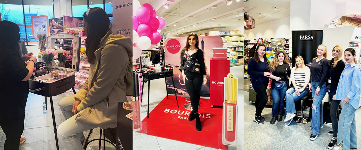 De Ziua Femeii, dm și-a răsfățat clientele cu surprize și cadouri 