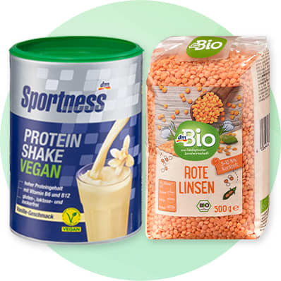 Vegane Proteine