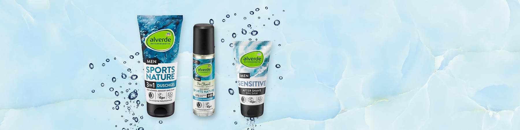 alverde MEN: Îngrijire pentru pielea bărbaților