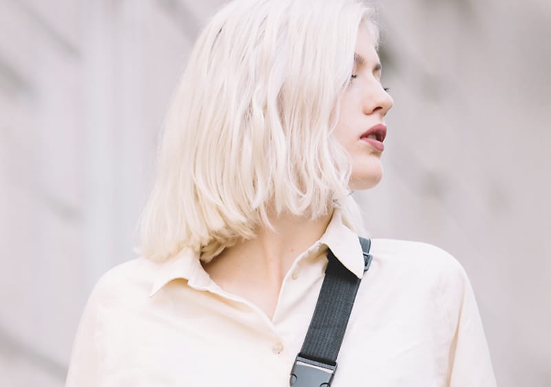 decolorarea părului, păr decolorat, păr blond