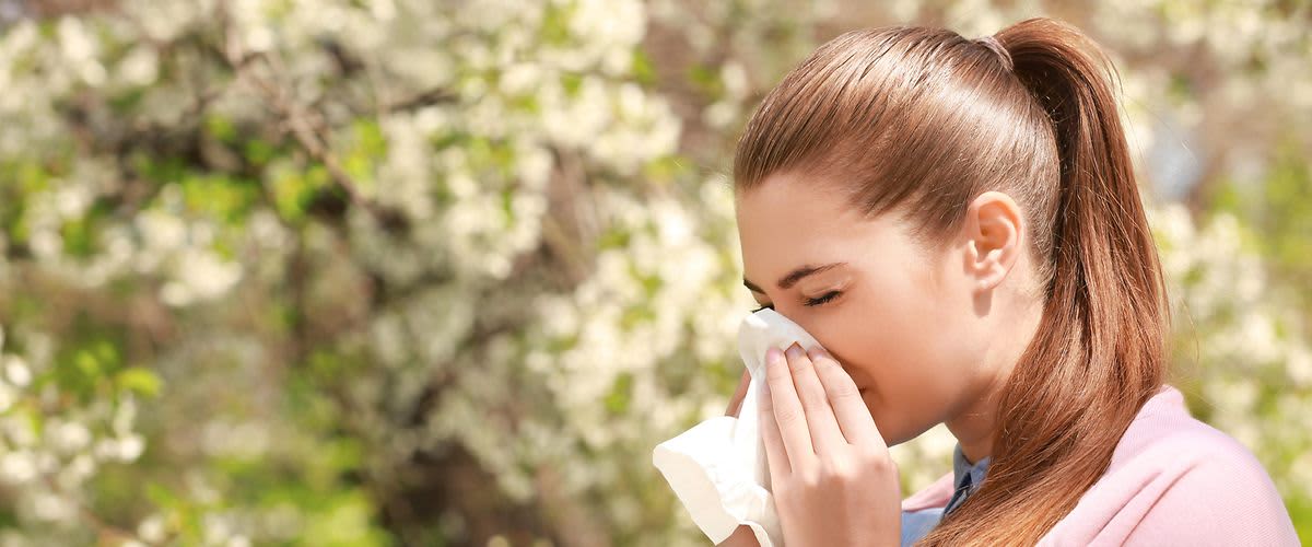 Primăvara este anotimpul alergiei.