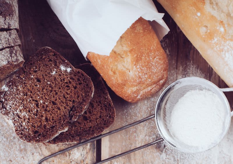 Trei tipuri de pâine fără drojdie, cu trei arome diferite.