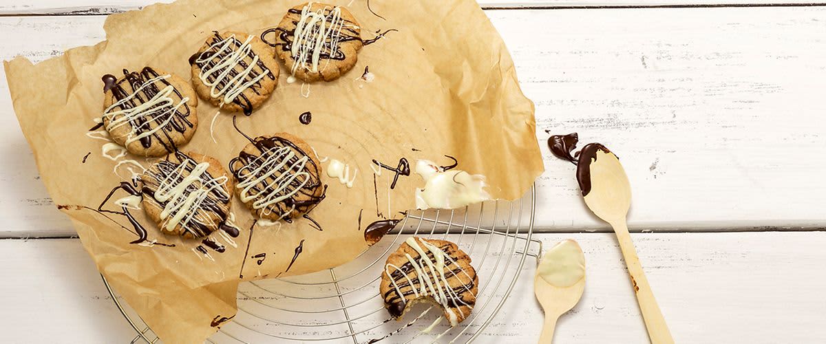 zázvorovo-čokoládové sušienky