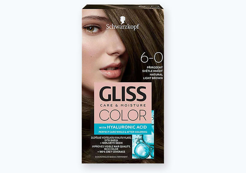 Gliss_Vopsea de păr cu acid hialuronic 6-0