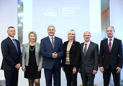 În poză: Echipa managerială dm Croația