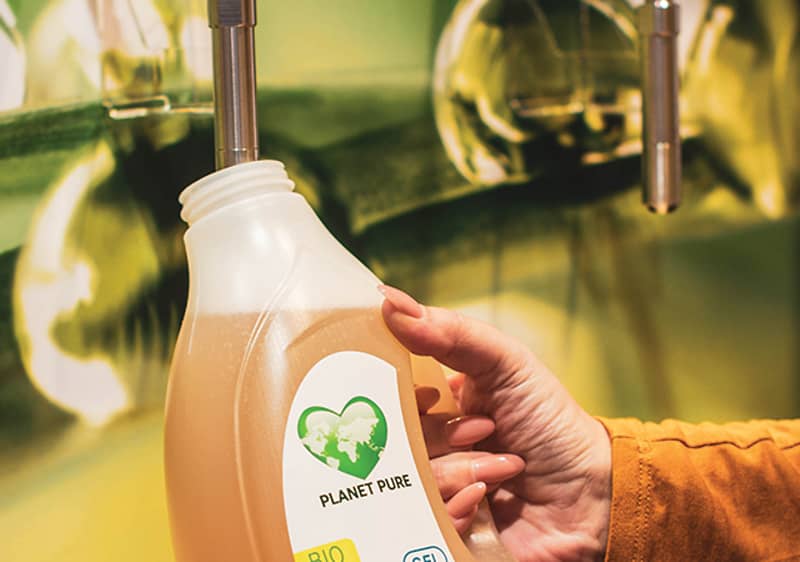 Stații de reumplere detergenți 