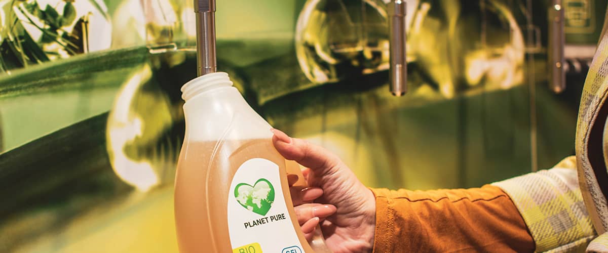 Stații de reumplere detergenți 