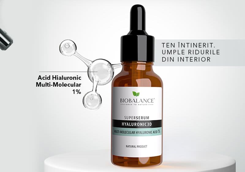 Hyaluronic 3D Acid Hialuronic Multi-molecular 1%