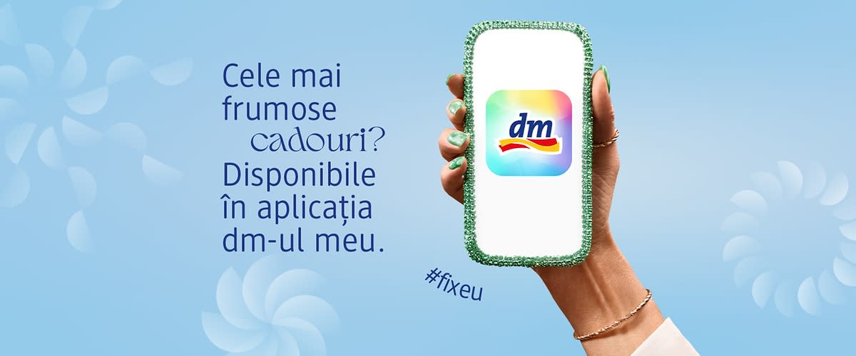 Cadouri disponibile în aplicația dm-ul meu pe telefon