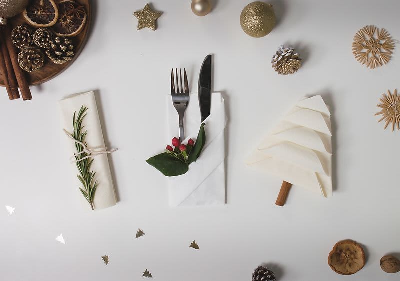 Weihnachtsservietten