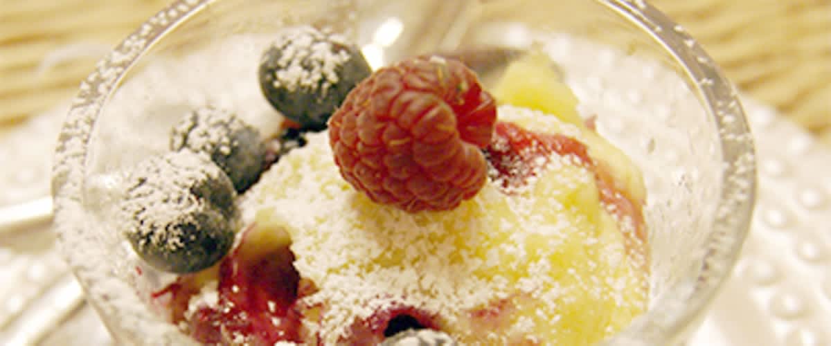 Tassenkuchen Heidelbeer Rezeptbild
