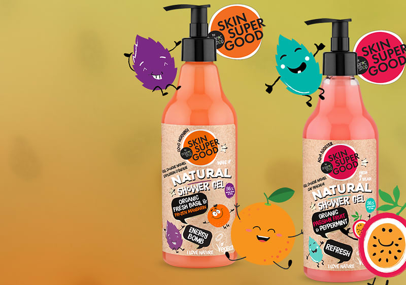 Geluri de duș Organic Shop