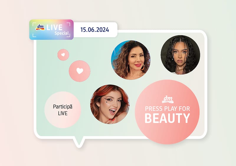 dmLIVE - Press play for beauty