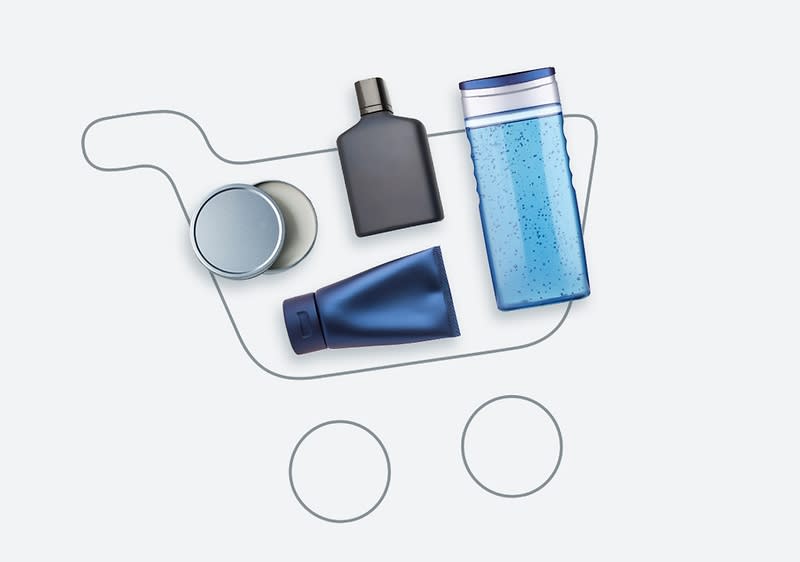 Produkte für den Mann mit einem Klick im Warenkorb