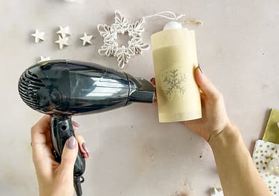 DIY Kerze bedrucken