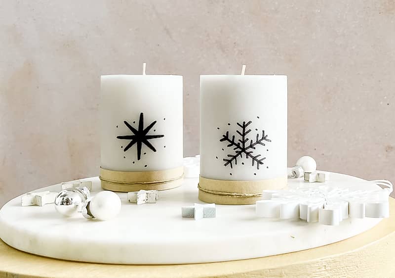 DIY Kerze mit Foto