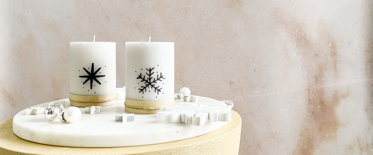 DIY Kerze mit Foto