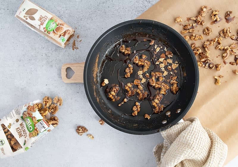 Zutaten für Topping vermengen