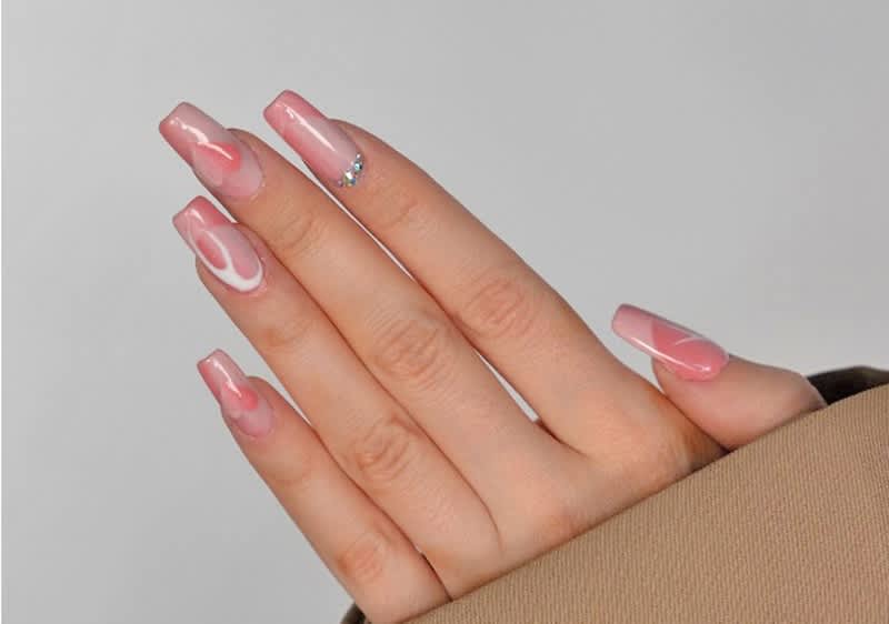 French Illusion Nails