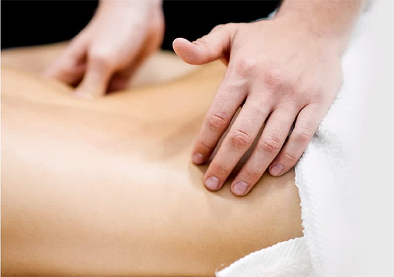 Rückenmassage