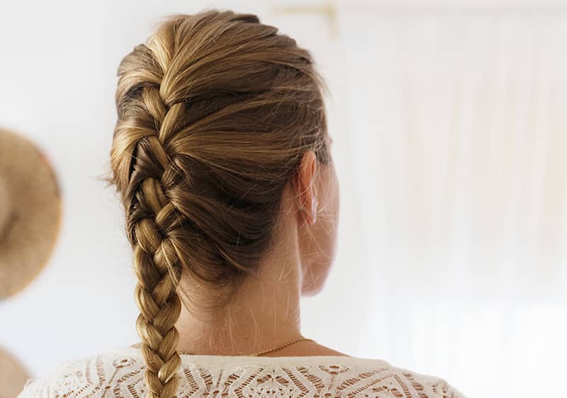 Französischen Zopf selber flechten