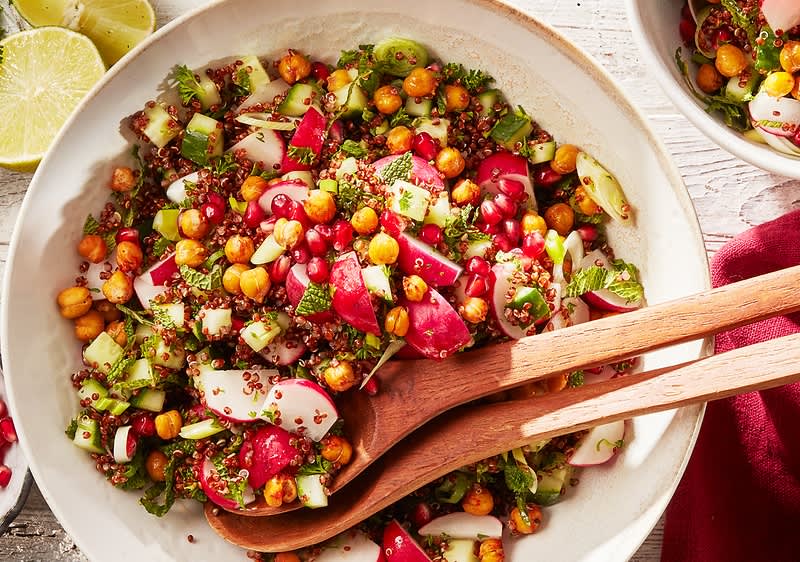 Sommersalat mit Canihua