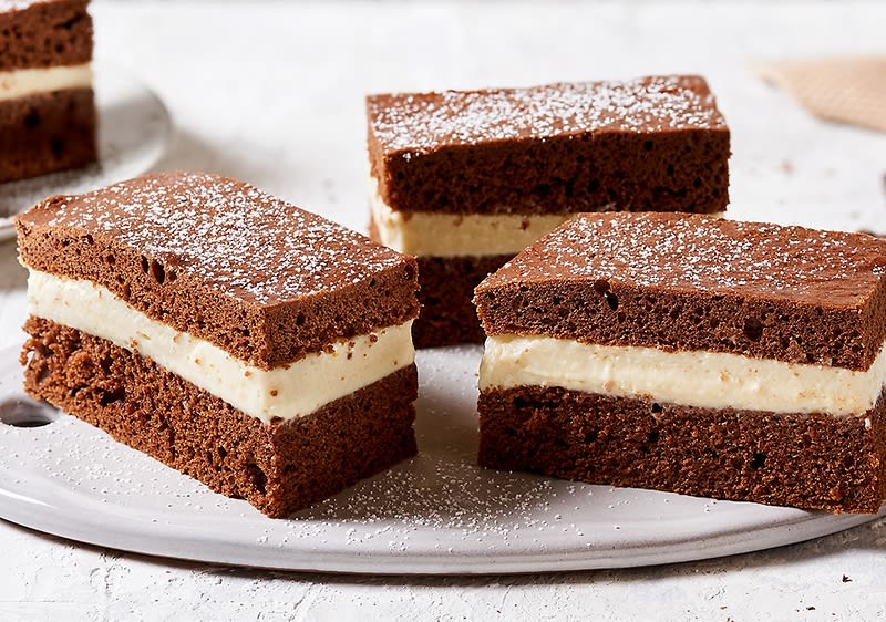 Veganer Milchcreme-Snack 