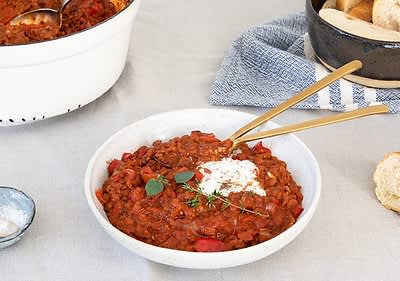 Veganes Gulasch