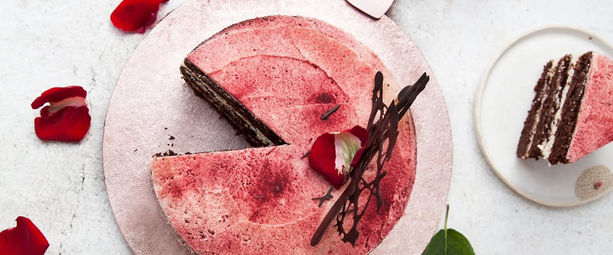 Rezept: glutenfreie Schokotorte Valentinstag
