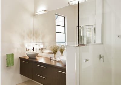 Sauberes Badezimmer