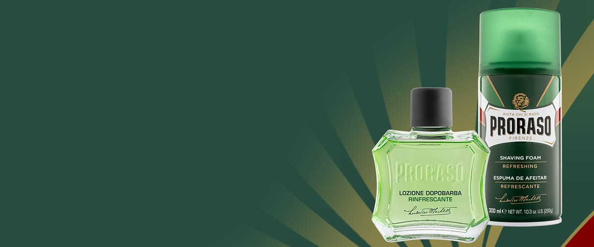 Produse Proraso pentru bărbierit loțiune și spumă