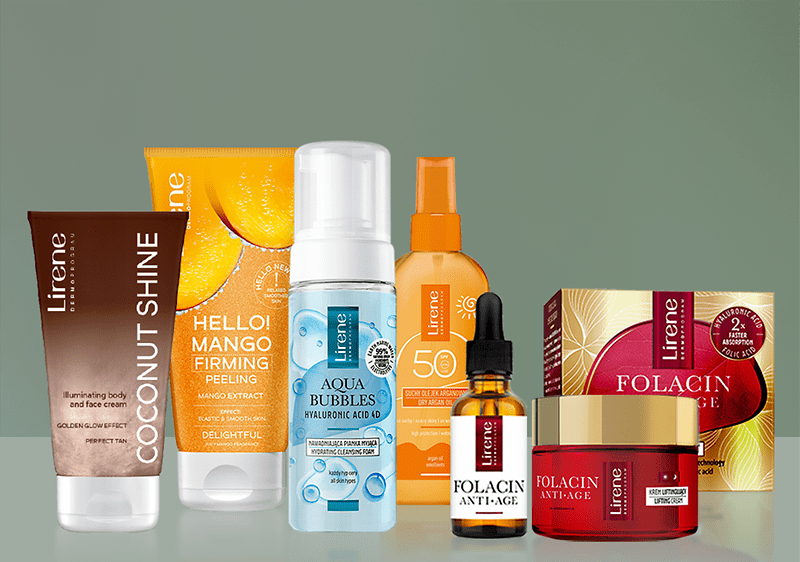 Produse cosmetice Lirene pentru îngrijirea pielii și protecție solară