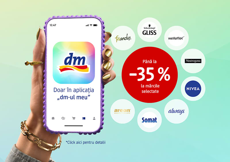 Logo-uri Samsung și Nivea pe fundal gradient verde-albastru