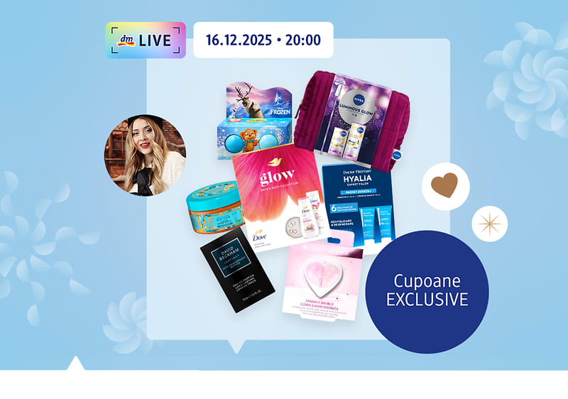 Colaj cu produse de îngrijire și cupoane exclusive