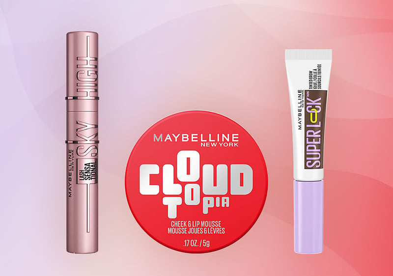 Machiaj set ruj lichid, pudră compactă Cloudtopia și primer Super Stay