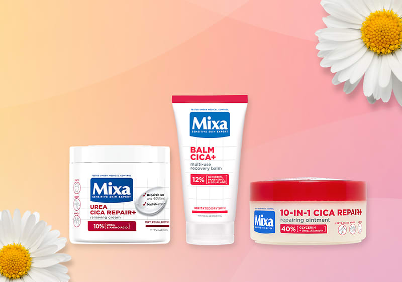 Produs Mixa Cica reparator crema și balsam pentru îngrijire pielii uscate