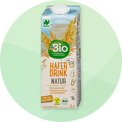 Obal nápoja Hafer Drink Natur značky dmBio