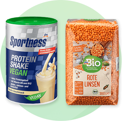 Vegane Proteine